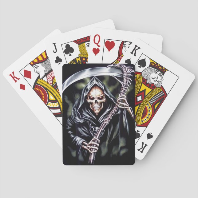 Here Comes Grim Playing Cards (Back)