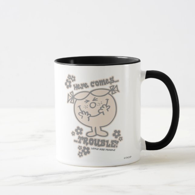 Here Comes Little Miss Trouble Mug (Right)