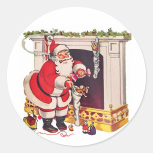 Here Comes Santa Clause / Stickers