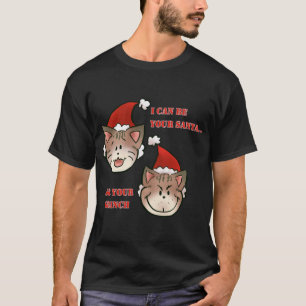 HERE COMES SANTA PAWS - CHRISTMAS DOG DESIGN BY IS T-Shirt
