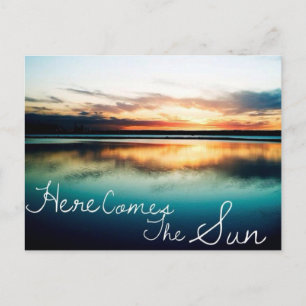 Here Comes Sun Postcard