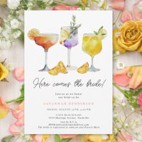 Here Comes the Bride Fun Drink Bridal Shower 