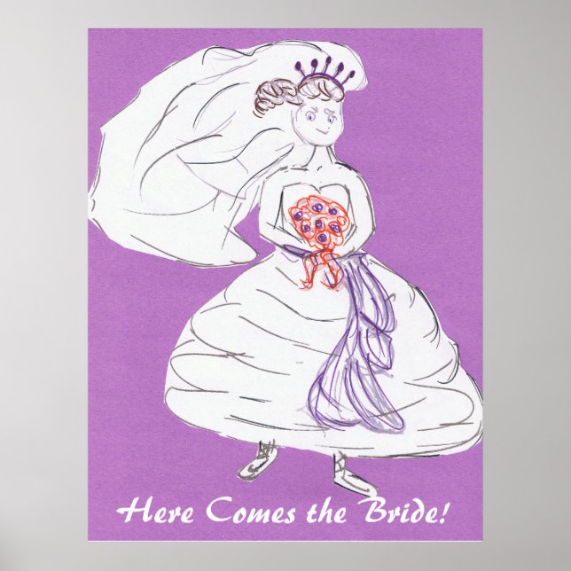 Here Comes the Bride Poster (Front)