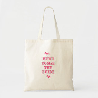 Here Comes The Bride Tote Bag