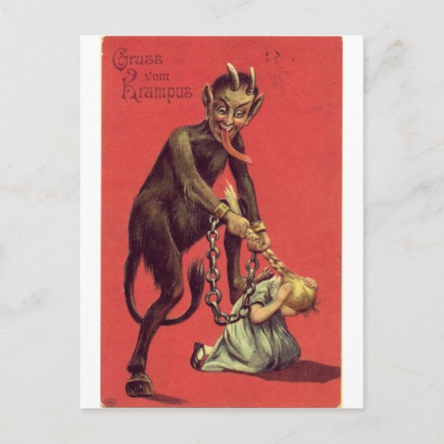 Here Comes The Krampus! 2 Postcard (Front)