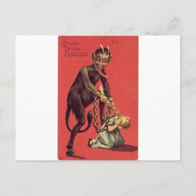 Here Comes The Krampus! 2 Postcard (Front)