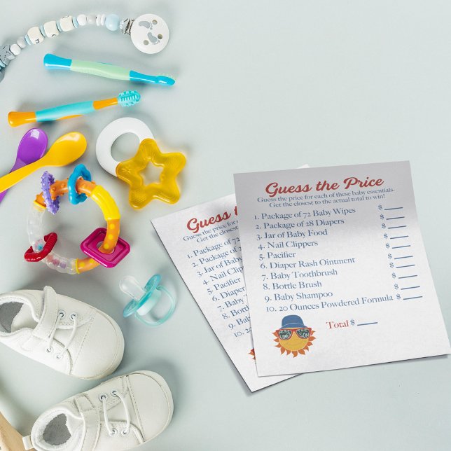 Here Comes the Son Baby Boy Shower Game (Creator Uploaded)