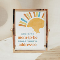 Here Comes the Son Baby Shower Envelope Station