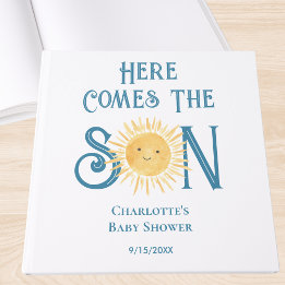 Here Comes The Son Baby Shower Guest Book