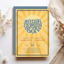 Here Comes the Son Baby Shower