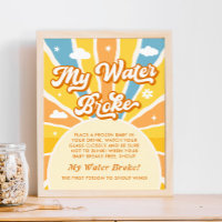 Here Comes the Son Baby Shower My Water Broke Game