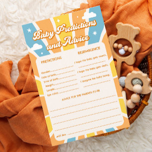 Here Comes the Son Baby Shower Predictions Game