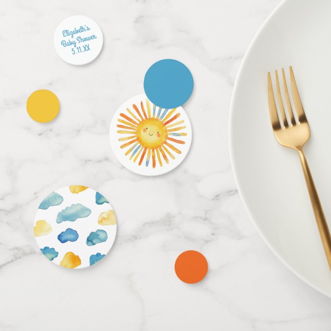 Here Comes the Son Baby Shower Table Confetti (Group)