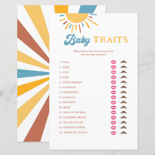 Here Comes The Son Baby Traits Game