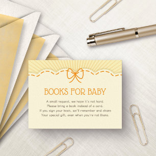Here Comes the Son Books for Baby Enclosure Card