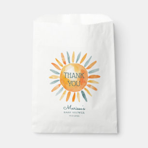 Here Comes the Son Boy Baby Shower Favour Bags