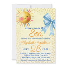 Here Comes the Son Boy Baby Shower