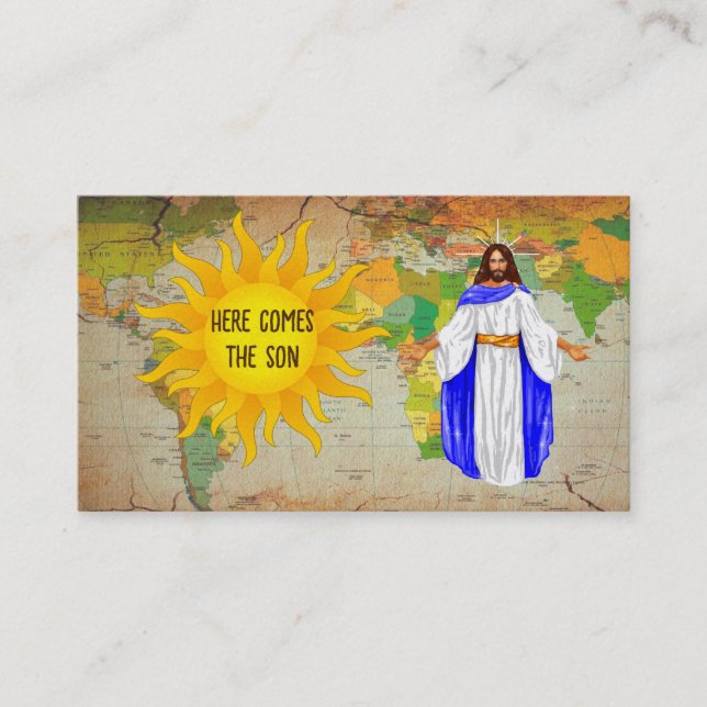Here Comes the Son Card (Front)