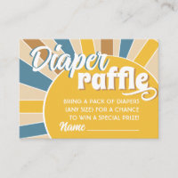 Here comes the Son Diaper Raffle