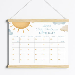 Here Comes the Son Guess the Date Poster