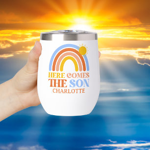 Here Comes The Son Rainbow Boy Baby Shower