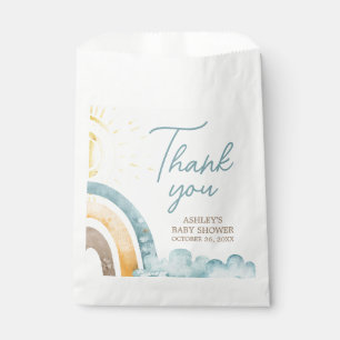 Here Comes The Son Retro Baby Shower Favour Bags