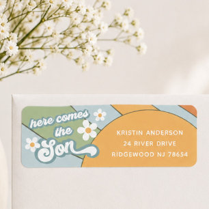 Here Comes the Son Return Address Label