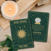 Here Comes The Son | Sun Tarot Baby Shower