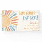 Here comes the SON Sunshine boho boy baby shower