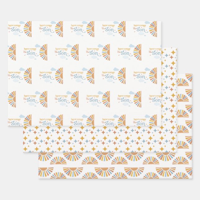 Here Comes the Son - Wrapping Paper (Set)
