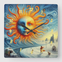 Here Comes The Sun - AI Art Print