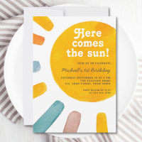 Here Comes the Sun Boho Sunshine First Birthday