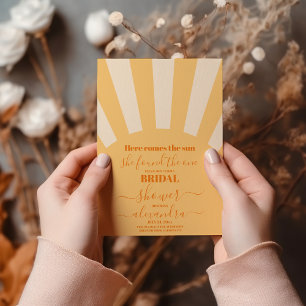 Here Comes the Sun Bridal Shower Invitation