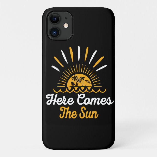 Here Comes The Sun Case-Mate iPhone Case (Back)
