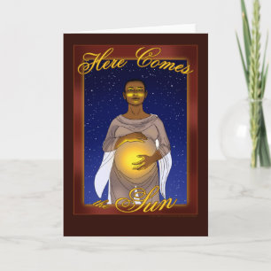 Here Comes the Sun Greeting Card