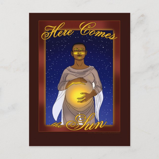 Here Comes the Sun Postcard (Front)