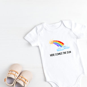 Here comes the sun Rainbow Baby Bodysuit