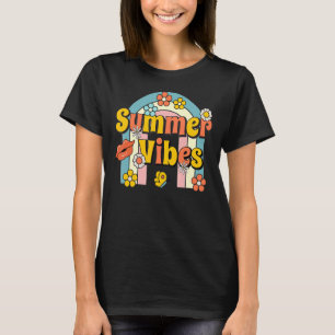 Here Comes The Sun Summer Vibes 60s Summer T-Shirt