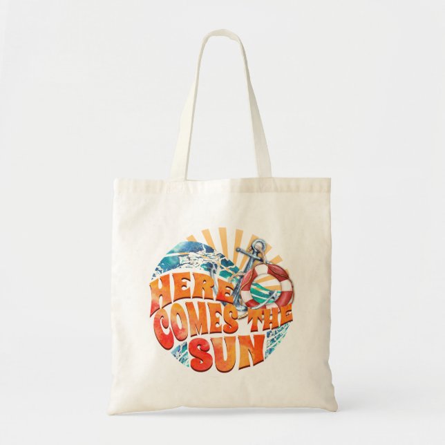 Here Comes The Sun Tote Bag (Front)