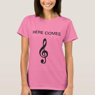 here comes TREBLE lmao *highfive* T-Shirt