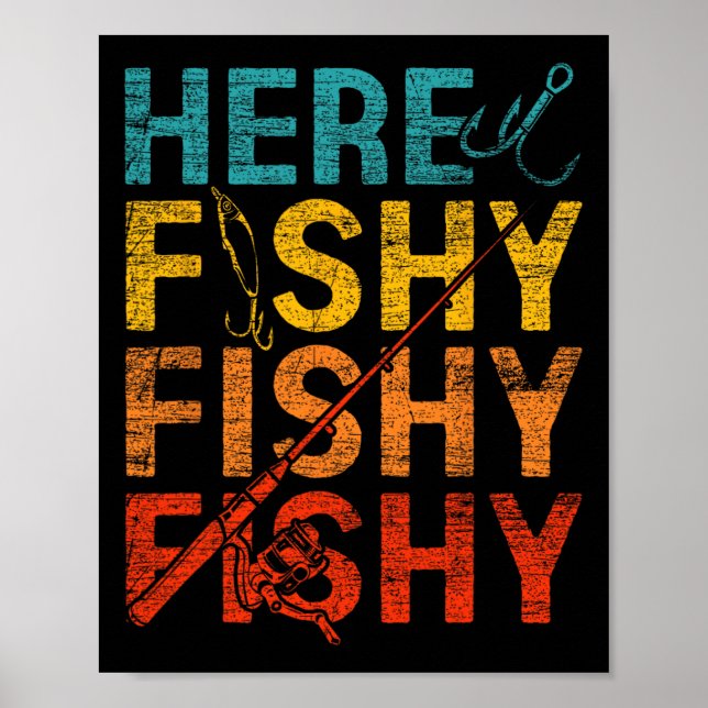 Here Fishy Fishy Fishy  Poster (Front)