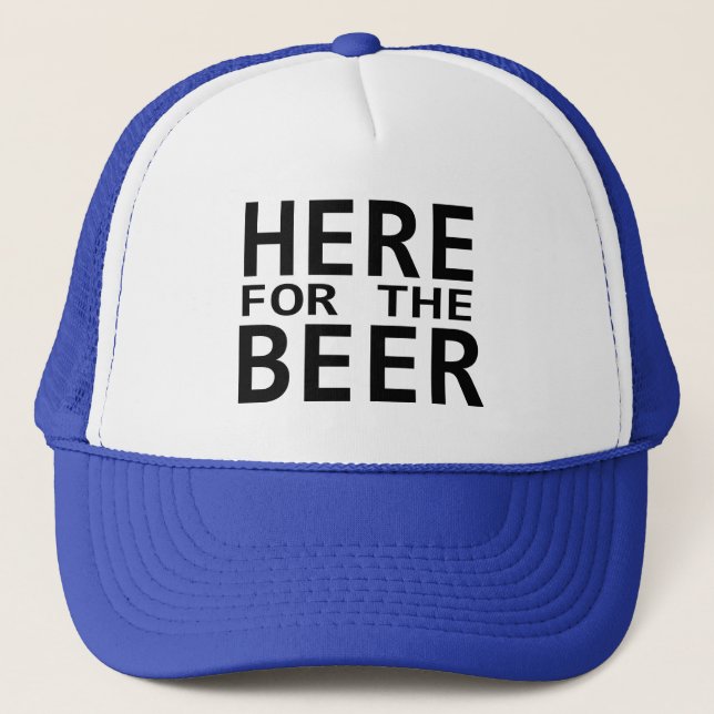 Here for the beer humour bachelor party hat (Front)