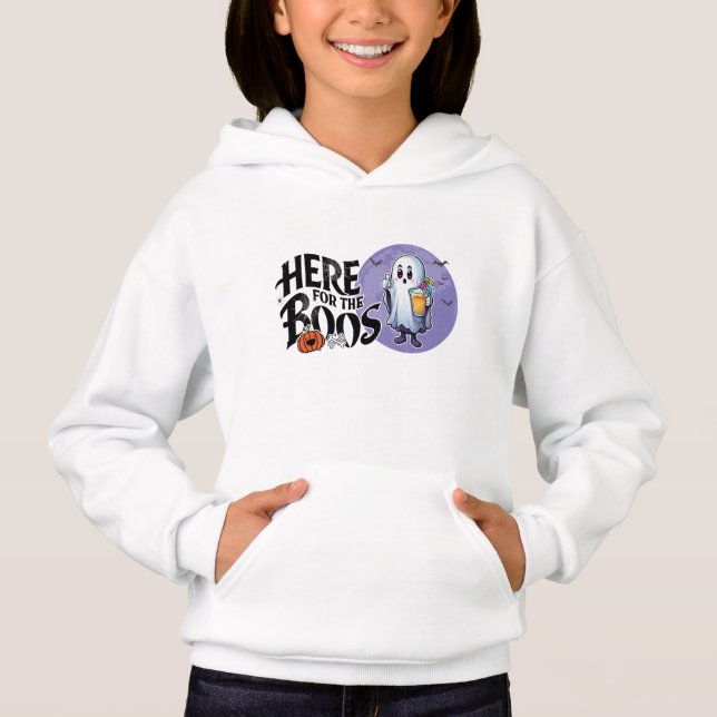 Here for the Boos | Drink Up and Get Your Spook On (Front)