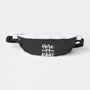 Here For The Boos Halloween Ghost Design_1 Bum Bags