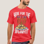 Here For The Sufganiyot Jewish Chanukah Dreidel Ha T-Shirt<br><div class="desc">Here For The Sufganiyot Jewish Chanukah Dreidel Hannukah  .</div>