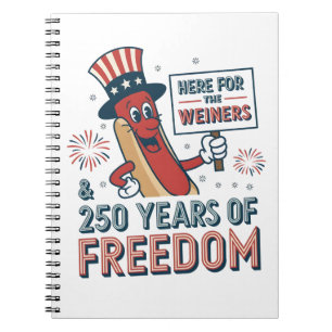 Here for the Weiner 250th years of Freedom Notebook
