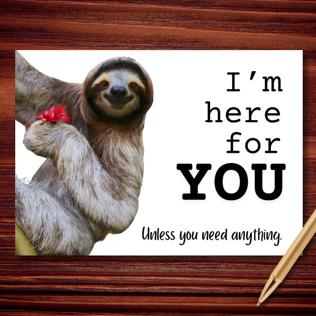 Here For You Within Reason Sympathy Card (Creator Uploaded)