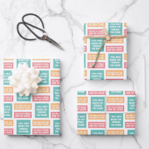 Here For You Wrapping Paper Sheets