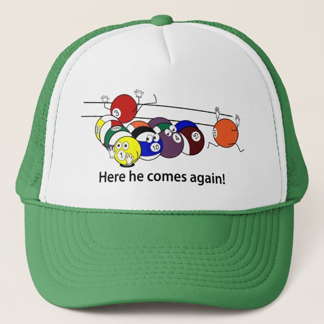 Here He Comes caps (Front)