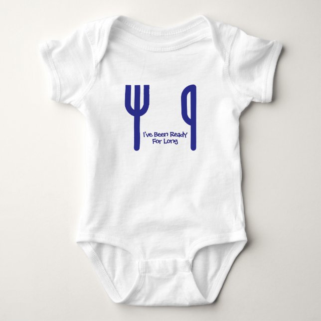 Here, I am Baby Bodysuit (Front)